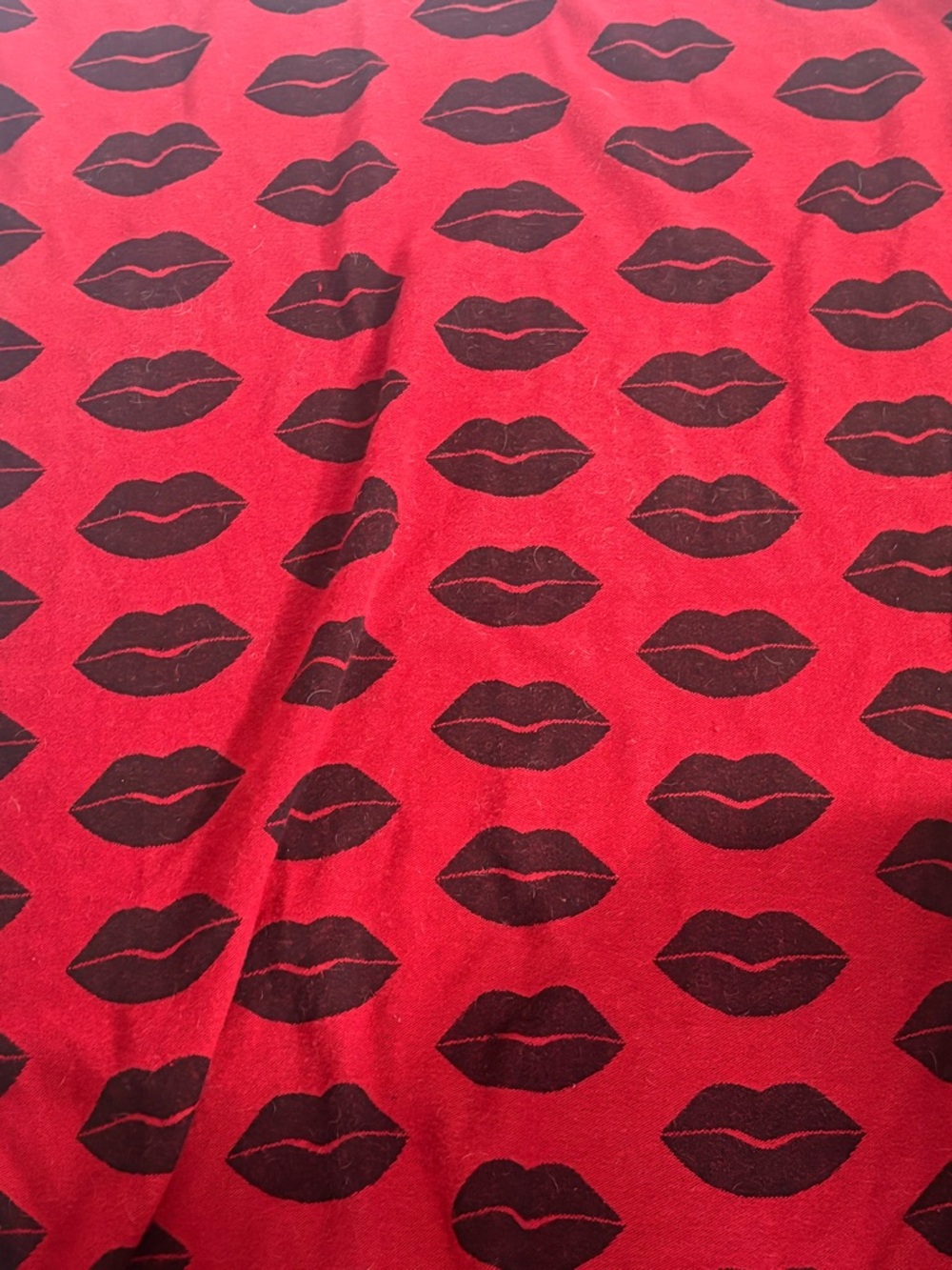 Victoria's Secret Kiss Throw Reversible Throw Blanket